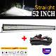 52inch 1480W Quad Row LED Work Light Bar OffRoad Spot Flood Combo Driving SUV 50