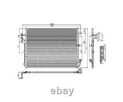 AC Condenser Fits LAND ROVER Discovery III 98-17 JRB500040