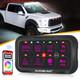 AUXBEAM 8 Gang RGB Switch Panel LED On-Off Auxiliary Circuit System APP Control