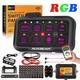 AUXBEAM Newest RGB 8 Gang On/Off/Remote Control Switch Light Set Circuit System