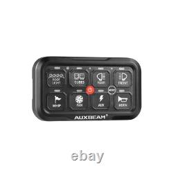 AUXBEAM RGB 8 Gang Switch Panel ON/OFF LED Light Bar Electronic Relay System Kit