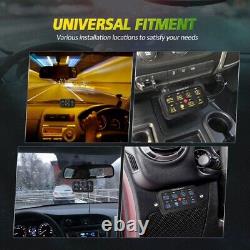 AUXBEAM RGB 8 Gang Switch Panel Relay System Kit Off-road Marine ATV UTV 12-24V