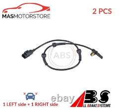 Abs Wheel Speed Sensor Pair Abs 31260 2pcs For Land Rover Range Rover Evoque