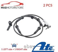 Abs Wheel Speed Sensor Pair Front Ate 240710-21753 2pcs For Land Rover Defender