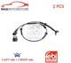 Abs Wheel Speed Sensor Pair Front Febi Bilstein 106908 2pcs P New Oe Replacement