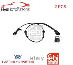 Abs Wheel Speed Sensor Pair Front Febi Bilstein 107212 2pcs A New Oe Replacement