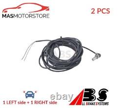 Abs Wheel Speed Sensor Pair Rear Abs 30779 2pcs P New Oe Replacement