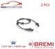 Abs Wheel Speed Sensor Pair Rear Bremi 51388 2pcs H New Oe Replacement