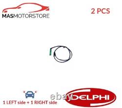 Abs Wheel Speed Sensor Pair Rear Delphi Ss20475 2pcs A New Oe Replacement