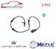 Abs Wheel Speed Sensor Pair Rear Meyle 53-14 899 0008 2pcs I New Oe Replacement