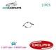 Abs Wheel Speed Sensor Pair Rear Ss20373 Delphi 2pcs New Oe Replacement