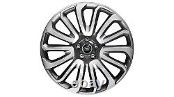 Alloy Wheel 22 Style 7007, 7 split-spoke, Diamond Turned