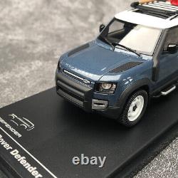 Almost Real 1/43 Land Rover Defender 110 off-road blue alloy simulation model