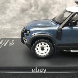 Almost Real 1/43 Land Rover Defender 110 off-road blue alloy simulation model