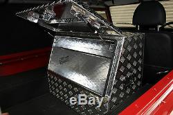 Aluminium Single LID Tool Box Truck Box For Land Rover Defender 90 110 Off Road