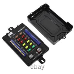 Auxbeam RGB 12 Gang Switch Panel on-off Toggle Momentary Pulsed Light Controller