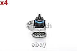 BOSCH Fuel Pressure Sensor 4x Fits FORD Kuga I LAND ROVER VOLVO 04-19 0261230238