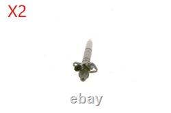 BOSCH Injector Nozzle 2x Fits JAGUAR Xf LAND ROVER Discovery IV 09-18 0445116064