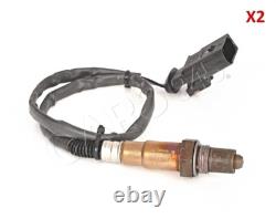 BOSCH Lambda Sensor 2x Fits LAND ROVER Freelander MG Mg Tf 200 95-09 0258006127