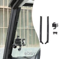 Black Off Road A-Pillar Mount Dock Bracket For Land Rover Defender L316 2004-18