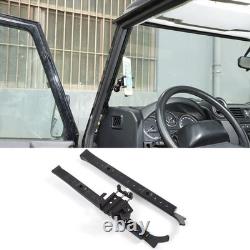 Black Off Road A-Pillar Mount Dock Bracket For Land Rover Defender L316 2004-18
