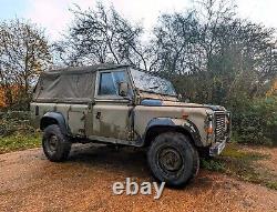 CLASSIC Land Rover Defender 110 V8 Wolf Ex-Military/MoD 1990