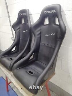 Cobra Aqua Seats 4x4 Bucket Kit Car Landrover Challenge Offroad