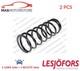 Coil Spring Suspension Spring Front Lesj&ouml;fors 4075757 2pcs I New Oe Quality