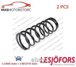 Coil Spring Suspension Spring Front Lesjöfors 4075757 2pcs I New Oe Quality