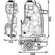 Coolant Expansion Tank MAHLE Fits LAND ROVER Range Rover III 09-12 LR023077