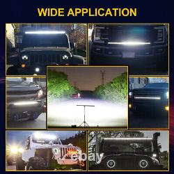 Curved 32inch 420W LED Light Bar Spot Flood Combo Driving Offroad Pickup Bumper