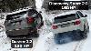 Dacia Duster 2025 Snow Off Road Vs Land Rover Discovery Sport