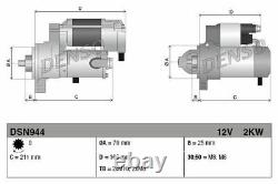 Denso Starter Motor For A Land Rover Discovery Closed Off-road 2.7 140kw