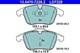 Disc Ceramic Brake Pad Set Front Axle ATE Fits VOLVO FORD LAND ROVER Xe 1432363