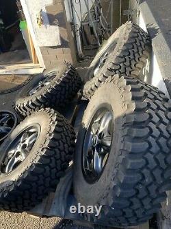 Discovery 2 Wheels Tyres 245 70 16 Insa Turbo Dakar Land Rover 4x4 Mud Off Road