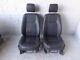 Discovery 4 Front Seats Pair of Black Leather Land Rover 2009 to 2016 K12041