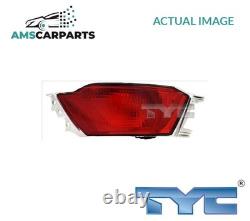 Driving Fog Light Lamp Right 19-6385-00-9 Tyc New Oe Replacement
