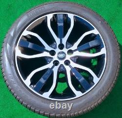 Factory Range Rover Wheels New Tires Genuine OEM Black Diamond Turned 5007 Set 4