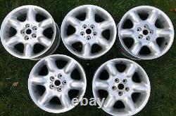 Freelander 1 17 Six Spoke Alloy Wheels (set Of 5), New Take Off