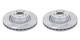Front Brake Disc x2 Pcs FEBI Fits LAND ROVER Range Rover III LR031843