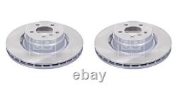 Front Brake Disc x2 Pcs FEBI Fits LAND ROVER Range Rover III LR031843
