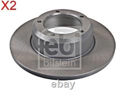 Front Brake Disc x2 Pcs FEBI Fits LAND ROVER SANTANA Defender FRC7329 Front Brake Disc x2 Pcs FEBI Fits LAND ROVER SANTANA Defender FRC7329
