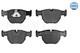 Front Disc Brake Pad Set MEYLE Fits LAND ROVER Range Rover III 02-12 SFC000010