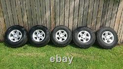 Genuine Land Rover Defender 16 Boost Alloy Wheels Tyres 235/85R16 New Take Off