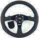 Genuine Momo Competition 350mm steering wheel and hub kit. Land Rover 29 Spline