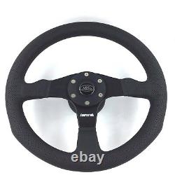 Genuine Momo Competition 350mm steering wheel with hub kit. Land Rover 48 Spline