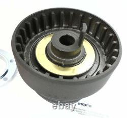 Genuine Momo Competition 350mm steering wheel with hub kit for BMW E30, E34, E38