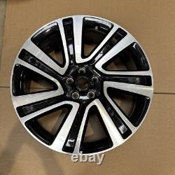 Genuine Range Rover L460 22 Style 7023 Diamond Turned and Black Alloy Wheel