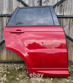 Genuine Range Rover Sport (L494)Off Side/Drivers Rear Door Red- Marked