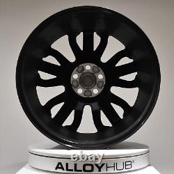 Genuine Range Rover Vogue L322 21inch 5007 Black/diamond Turned Alloy Wheels X4